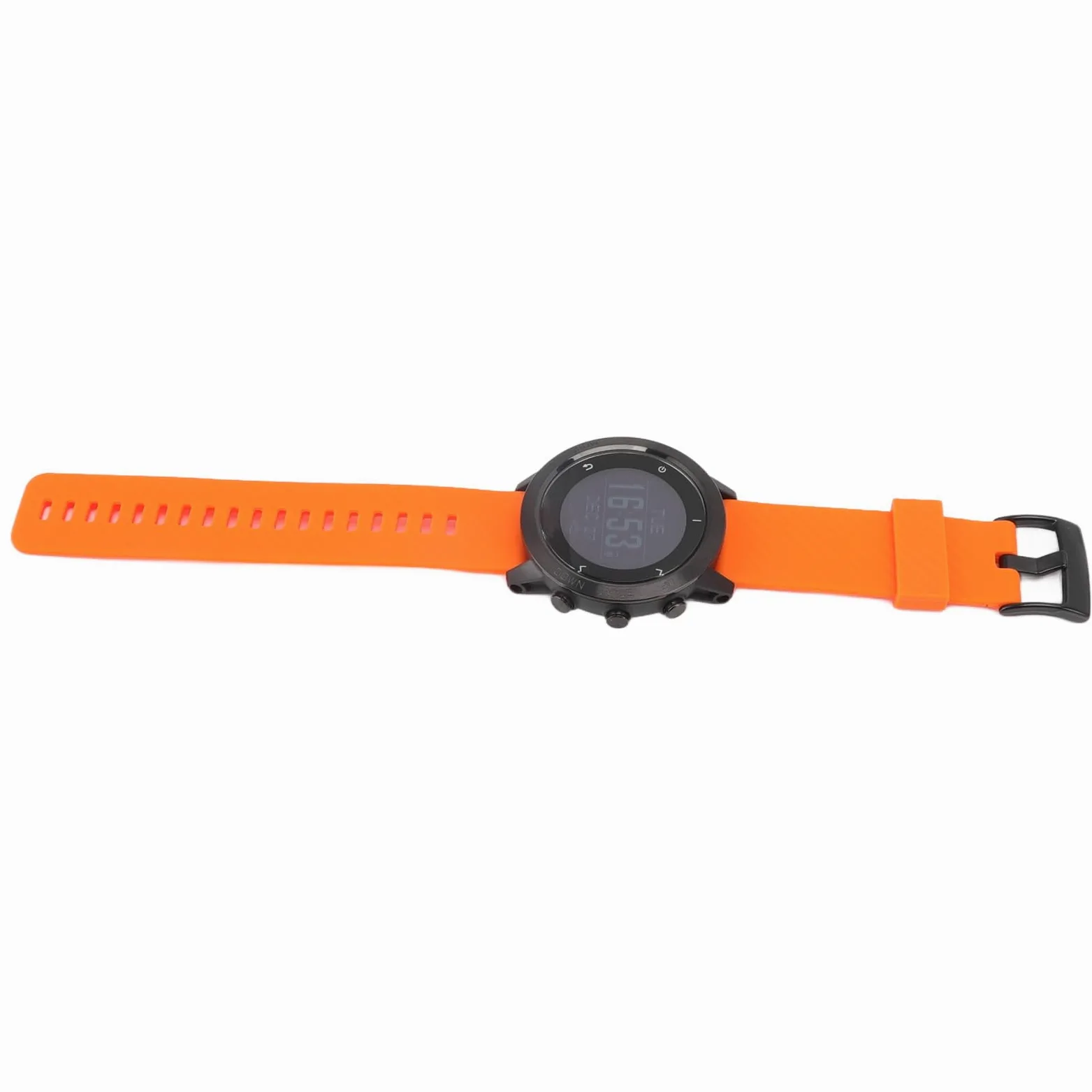 DAUZ Reloj de Ordenador de Buceo, Pieza de Carga USB, Reloj Inteligente Resistente Al Agua con Ubicación de Ruta para Montañismo (Naranja)