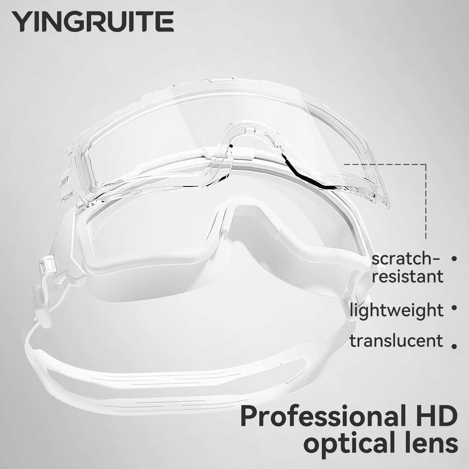 Gafas de natación antivaho a prueba de fugas para adultos, gafas de agua de visión amplia para hombres y mujeres, bonitas gafas de piscina para natación en interiores y exteriores