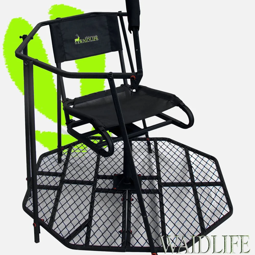 Cacería De Life 360 ° hochsitz Metal Caza – ANsitz – Escalera de Caza – Caza Púlpito