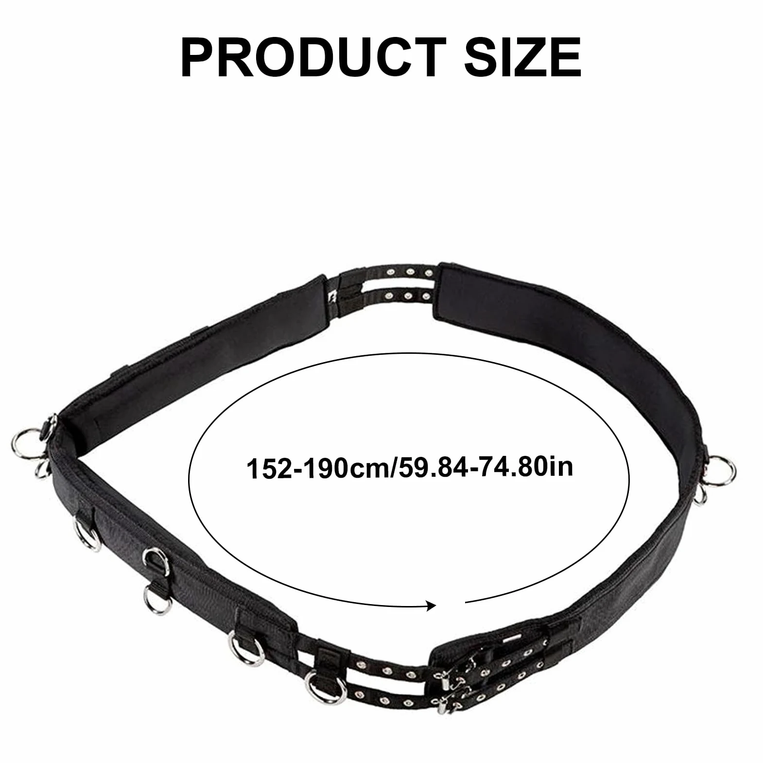 Sillines de entrenamiento con hebilla para caballo, arnés para el vientre, accesorios para equitación, ajustable