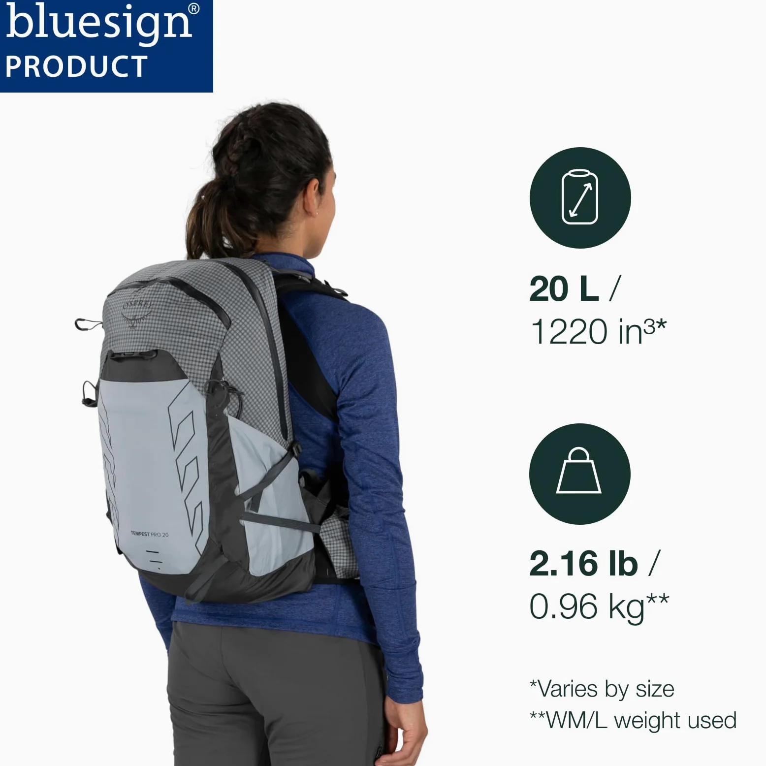Osprey Tempest Pro 20 para mujer