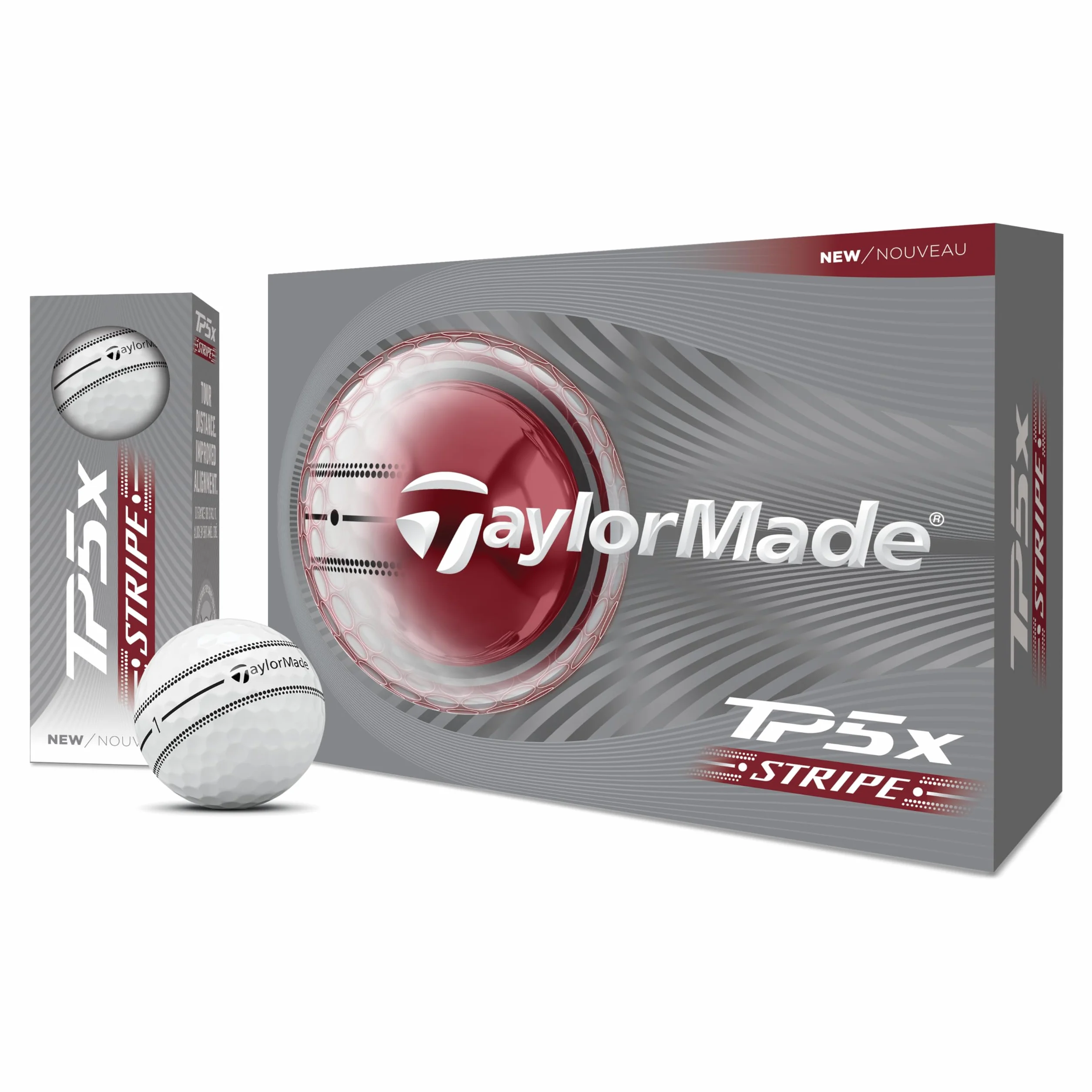 Taylormade Golf TP5x Stripe One Docena