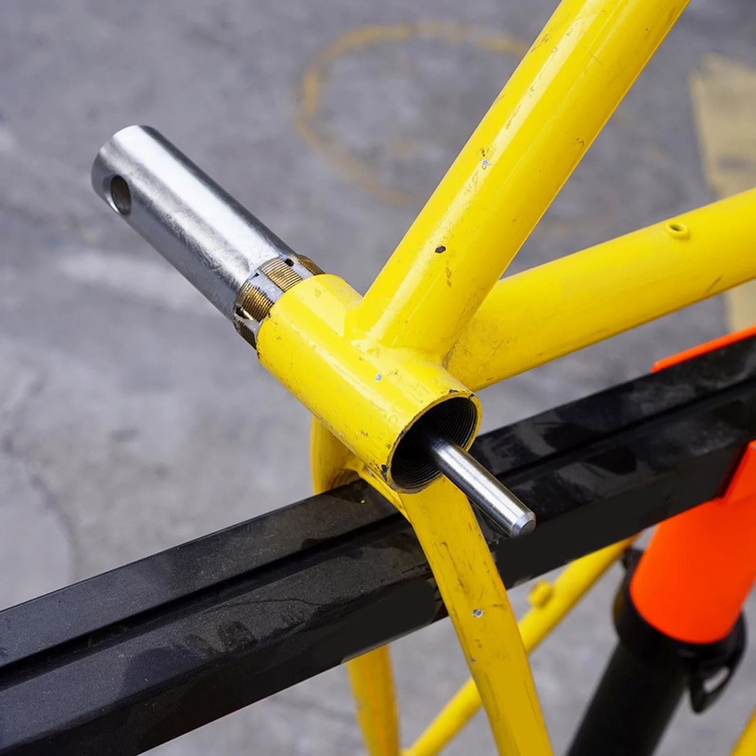 Herramienta de rosca para pedalier de bicicleta, llave de carraca – Herramienta de mantenimiento de ciclismo para reparaciones eficientes de bicicletas