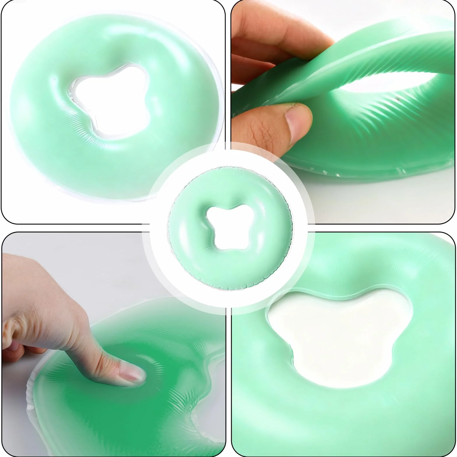 Cojín de silicona facial para spa y masaje