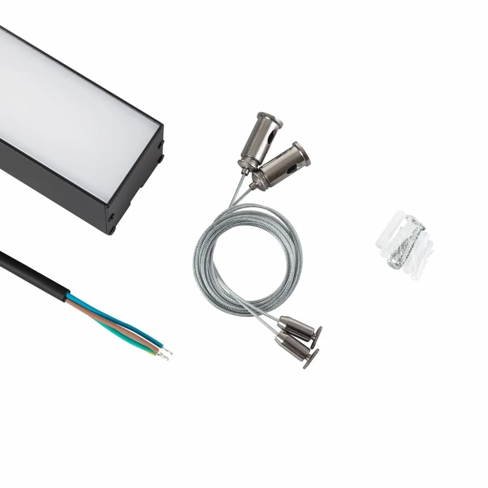 Philips Luminaria Lineal LED 2835 60cm 20W 2700K IP40 Czarny