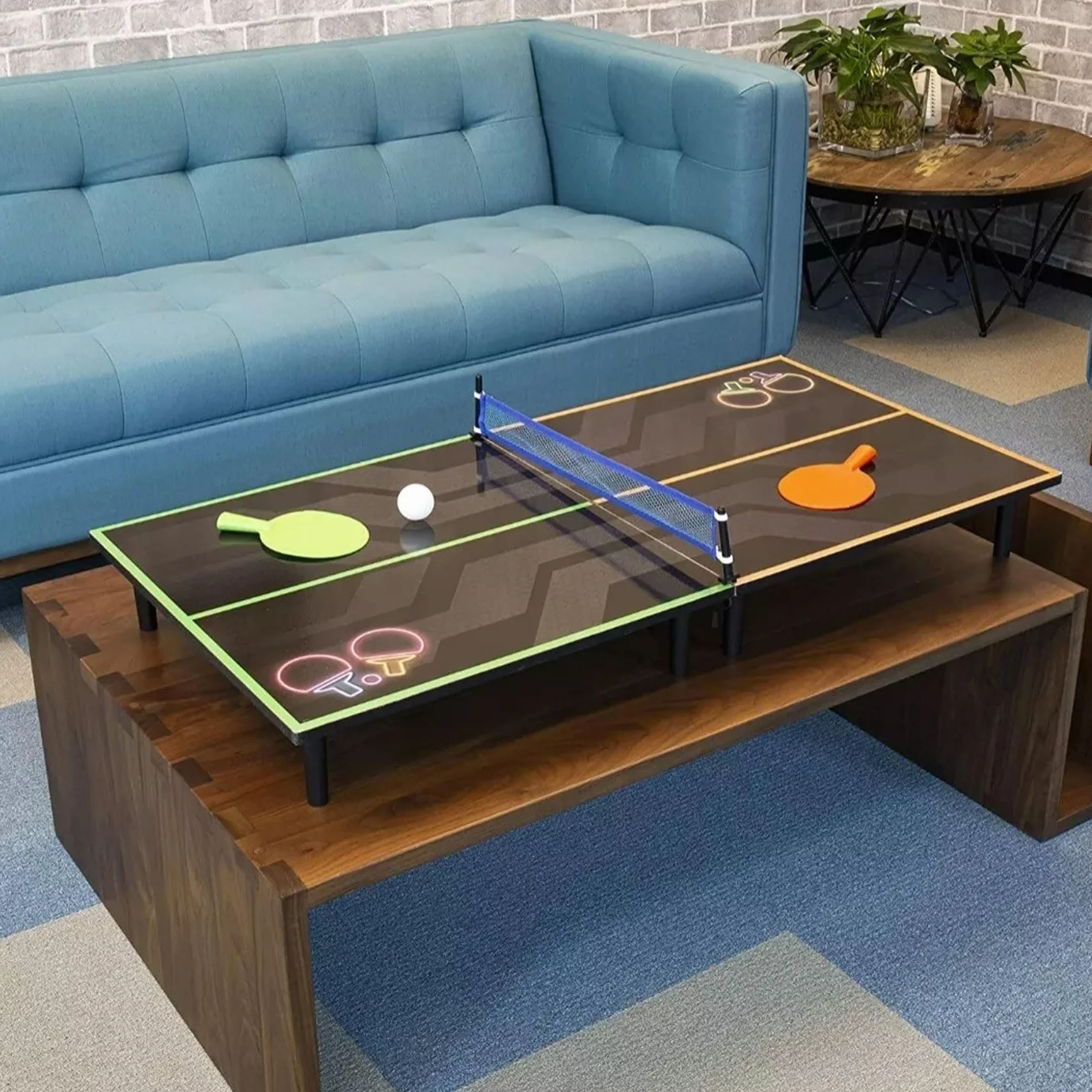 Well Home Juego de Ping-Pong en MDF