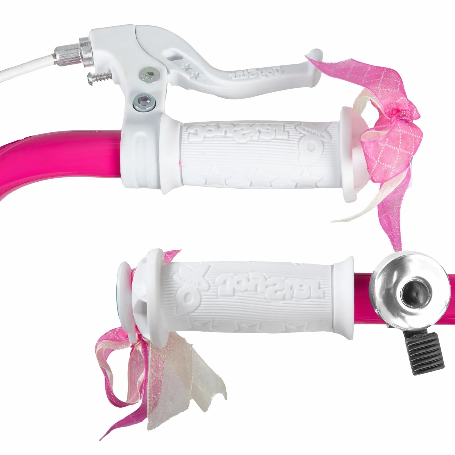 JOYSTAR Bicicleta Unicornio 12/14/16/18 Pulgadas para Niñas de 2-9 años, Bicicleta Infantil con Asiento de Muñeca y Ruedas Estabilizadoras y Cesta