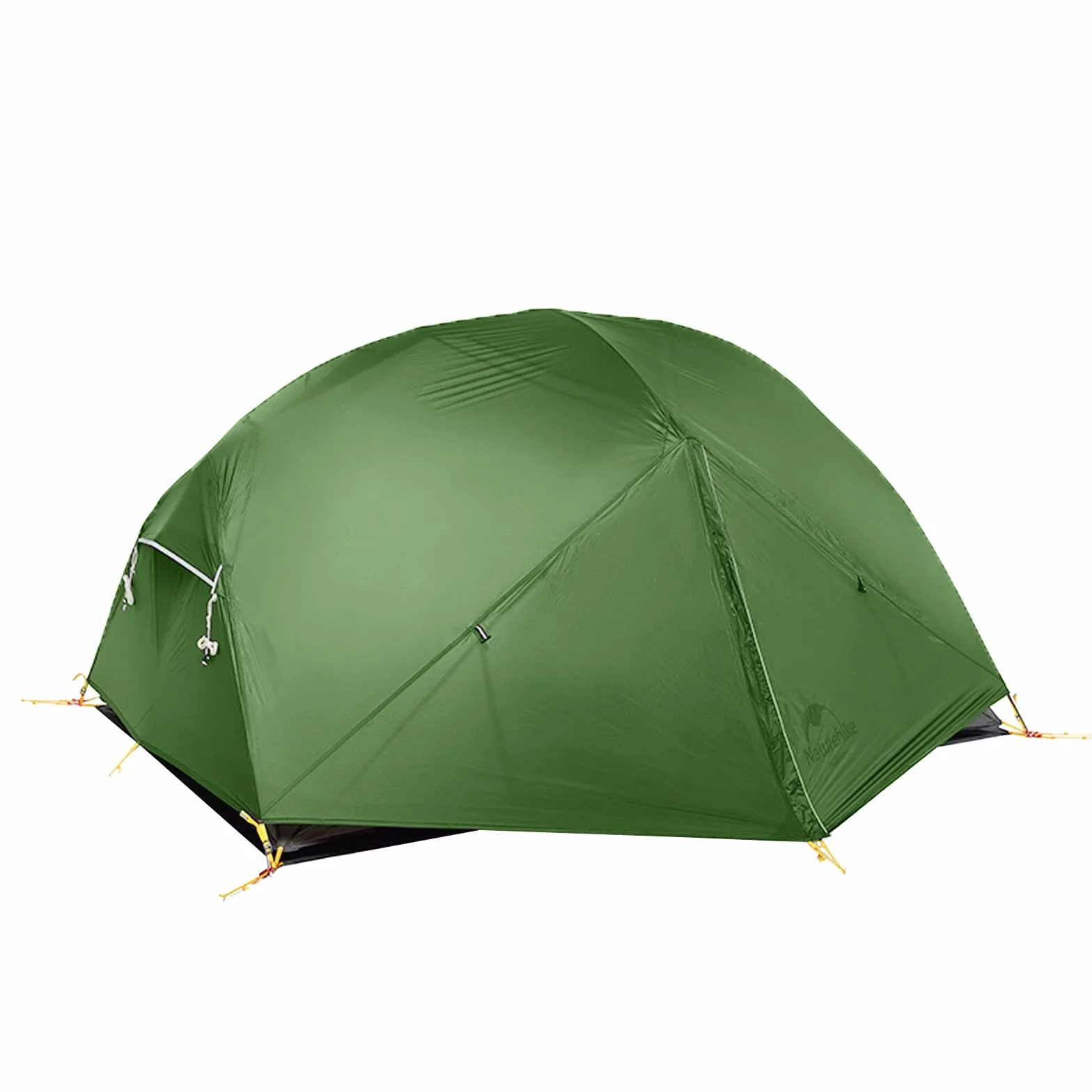 Naturehike Mongar - Tienda de campaña para 2 Personas, Ligera, 3 Estaciones, Impermeable, para Senderismo, Doble Capa, fácil instalación, Doble Capa para Caza, montañismo, Viajes, con Huella