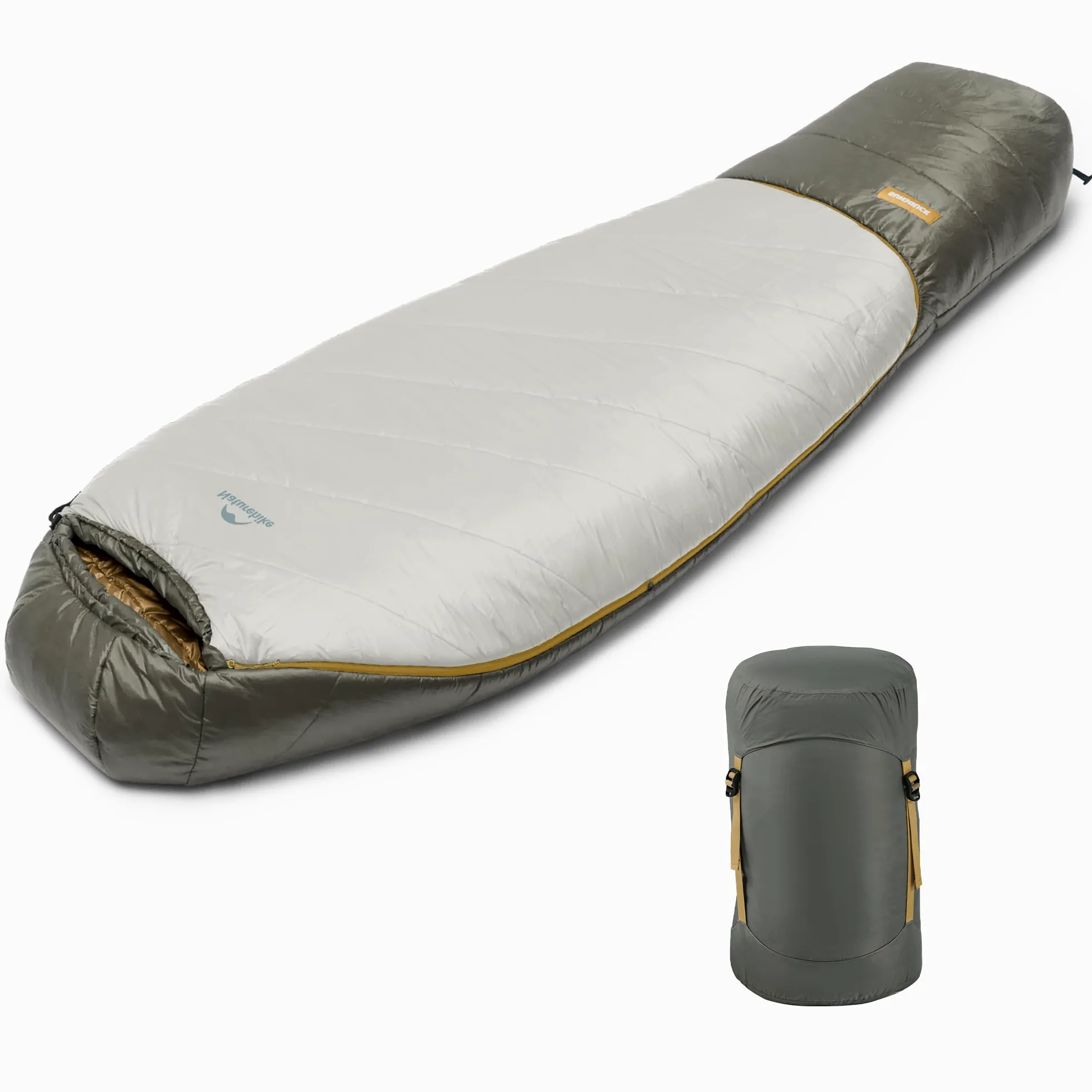 Naturehike Mujin Pro - Saco de dormir para adultos, 4 estaciones, cálido, impermeable, resistente al frío, ligero, portátil, para camping, senderismo, viajes al aire libre