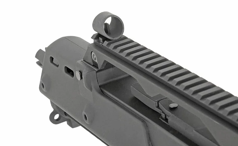 Fusil eléctrico de Airsoft G36C CM.011 de Cyma, Color Negro, Gearbox metálico, Culata Plegable, batería y Cargador de 300 Bolas incluidos, 2620 g, 720 mm de Longitud