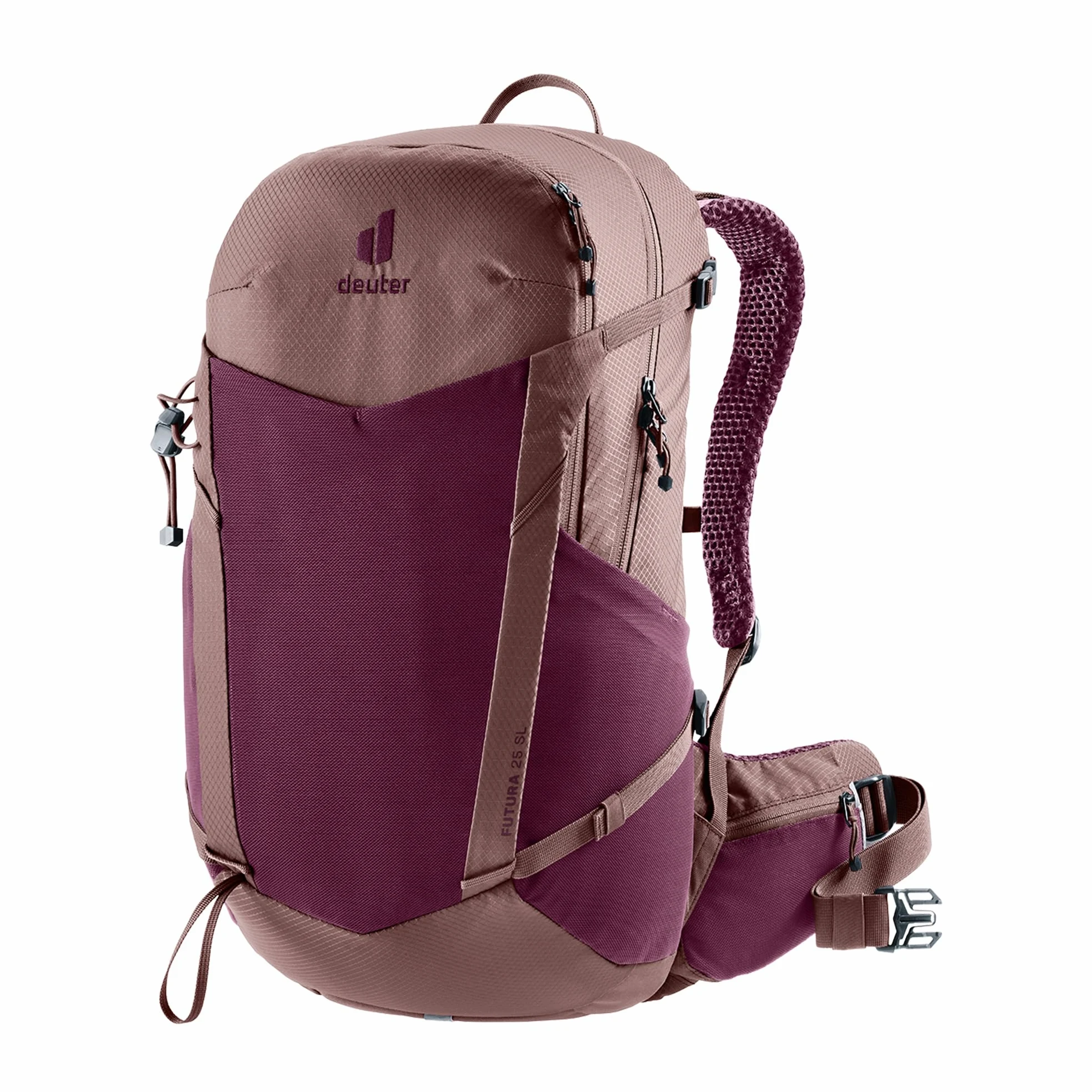 deuter Futura 25 SL Mochila de senderismo para mujer con espalda de malla y funda para la lluvia