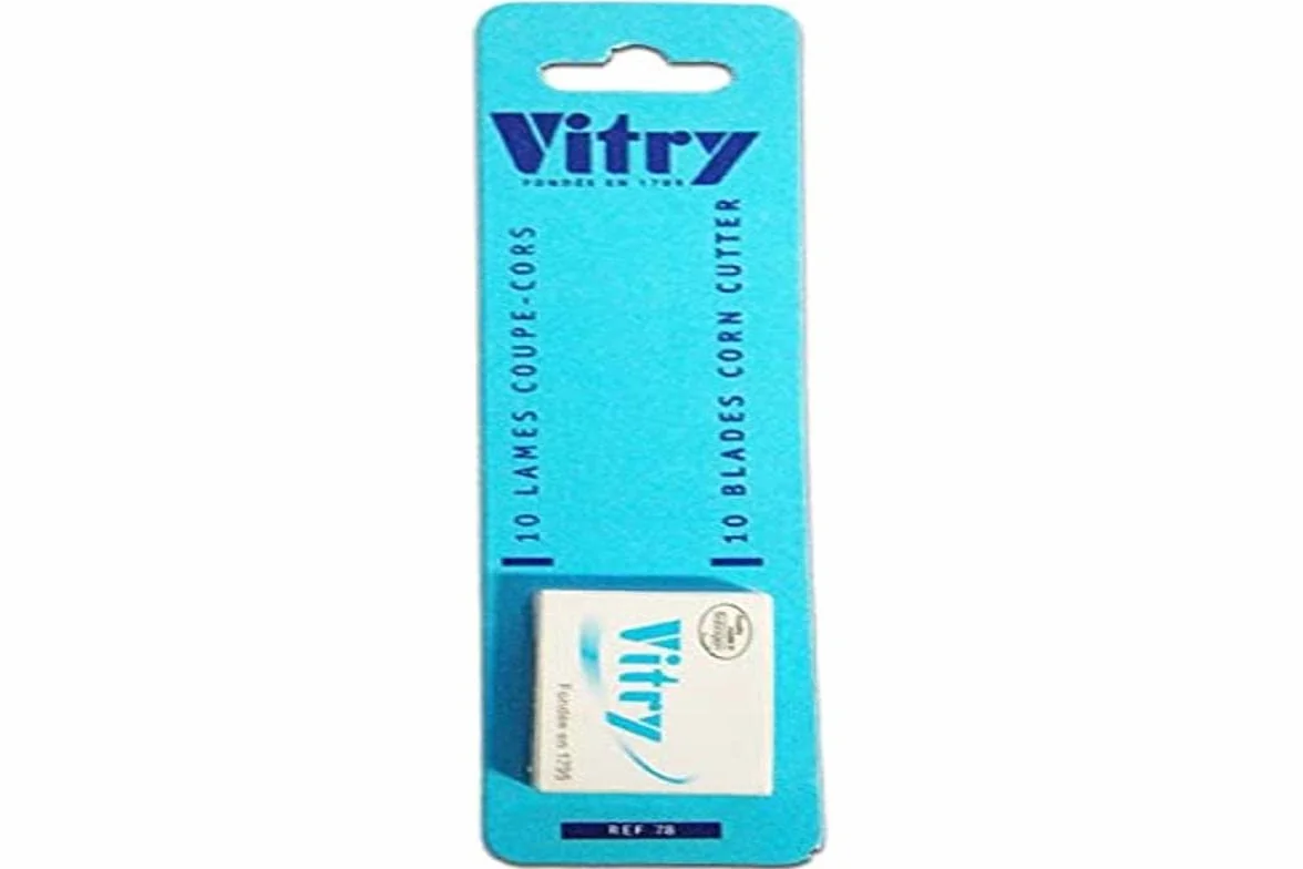 Vitry Caja 10 Cuchillas Repuesto Corta Callos 21g