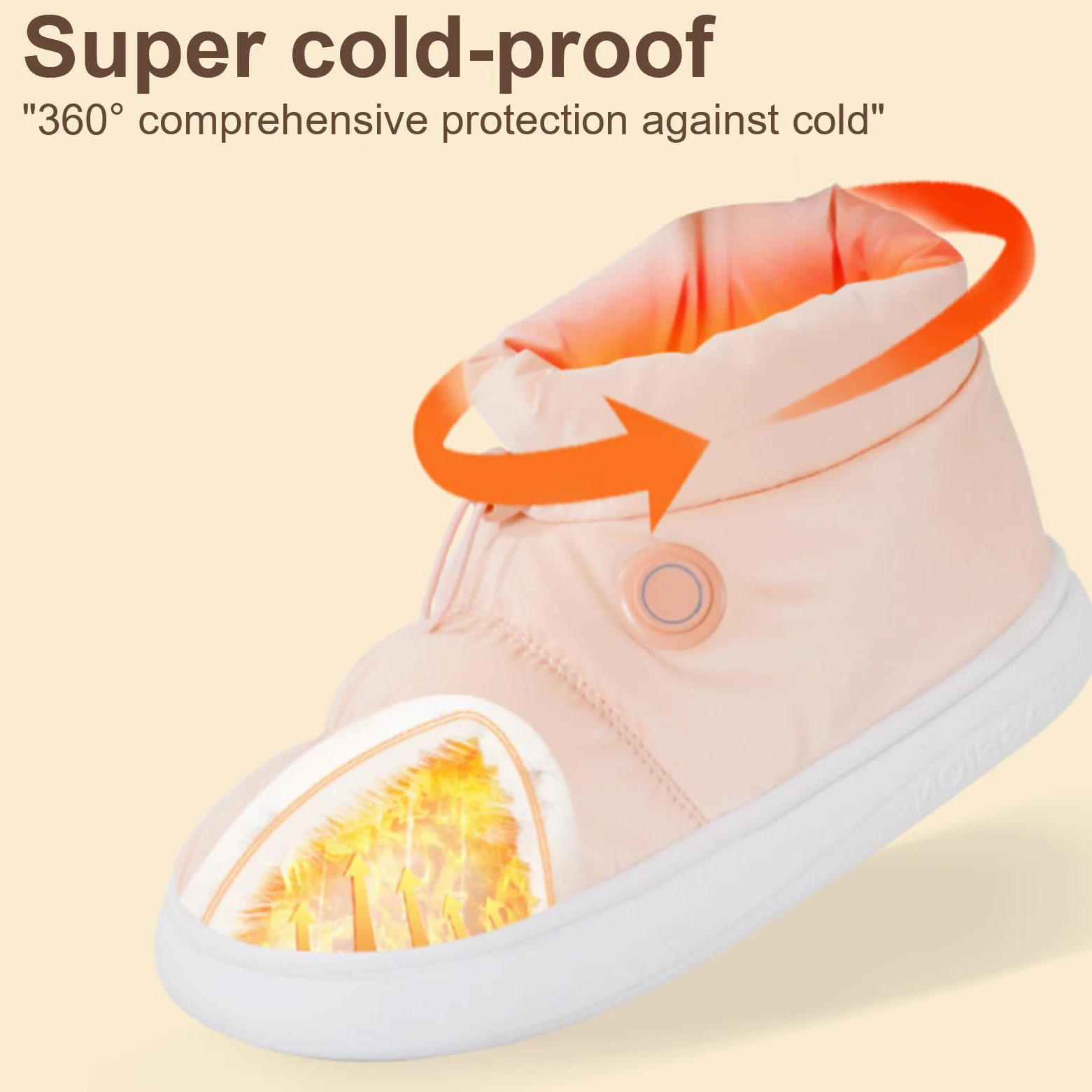 Calentadores recargables, eléctricos | Zapatillas de casa calentadas transpirables,Zapatos de hombre de calentamiento rápido, calentadores de pies eléctricos, pies