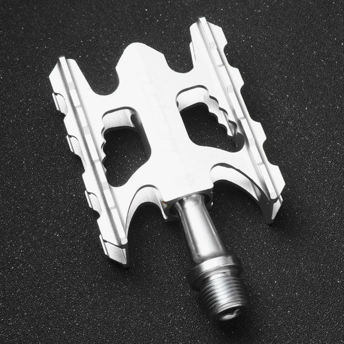 SHINEOFI Pedal de Bicicleta de Aleación de Aluminio Ligero para Bicicleta Plegable y Ciclismo Recreativo Estructura de Rodamiento Estable