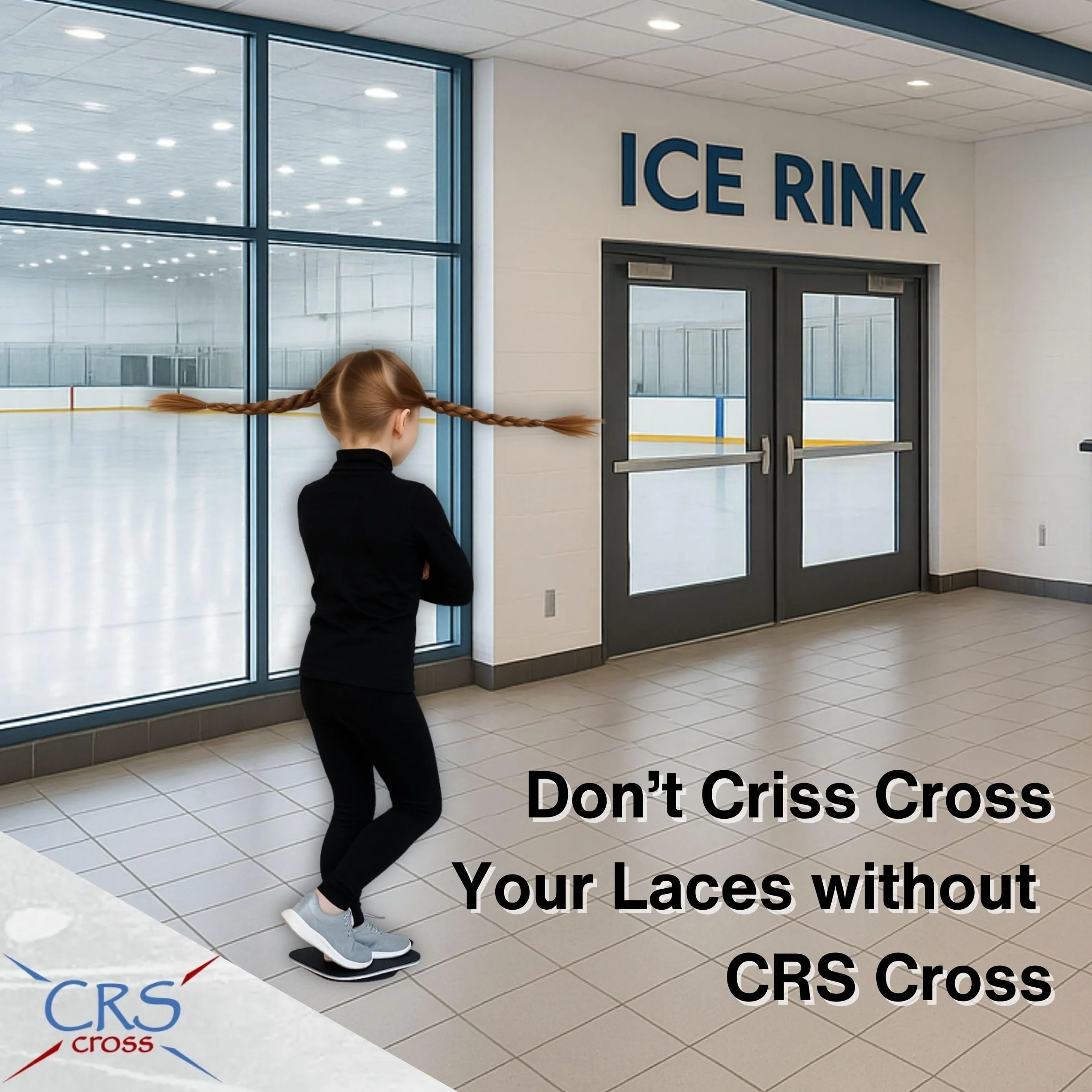 CRS Cross Patinaje artístico Spinner - Ayuda de Entrenamiento Metal 8 Inch Spin Trainer