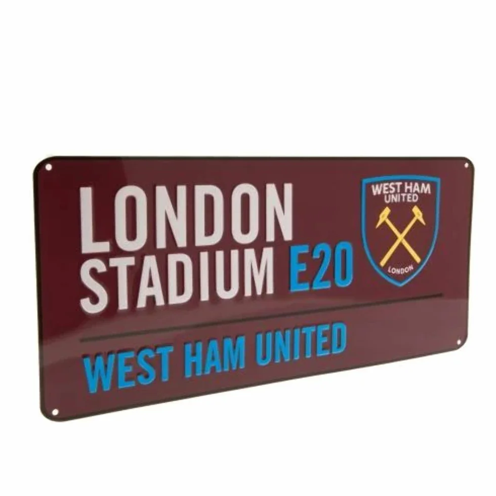 West Ham Colour Street Sign marca West Ham