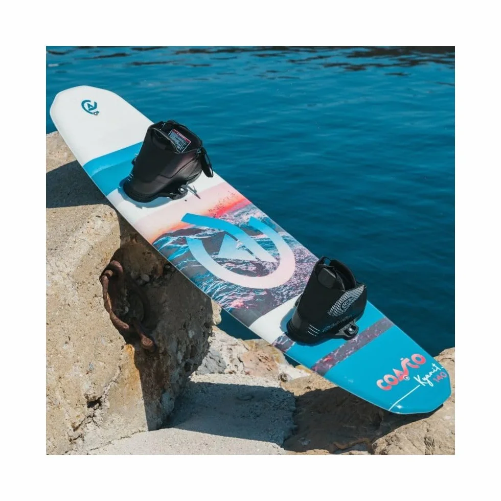 Brunelli COASTO KYANIT 140 - Tabla de wakeboard Flex con fijaciones 39-46