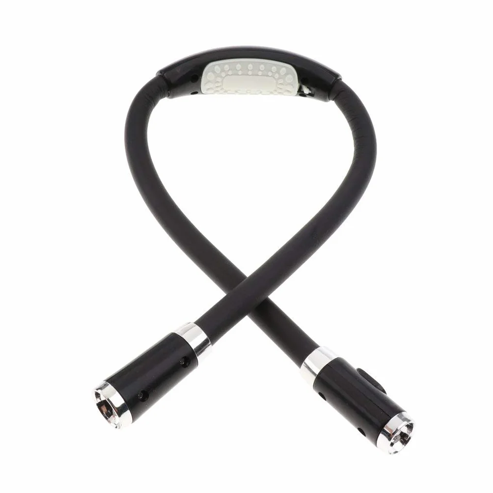Lámpara de cuello LED 4 bombillas para manualidades tejer reparación