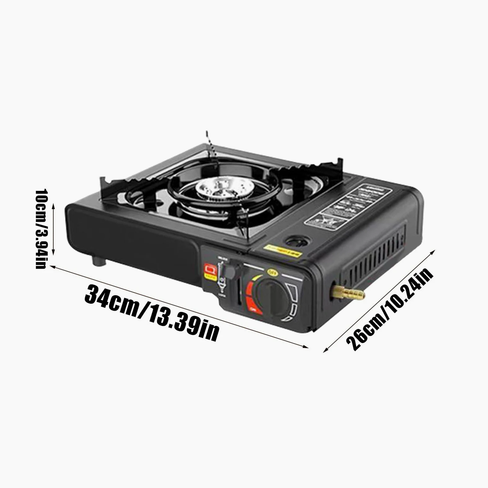 Hornillo de Camping Equipo Quemador Supervivencia Con Encendido Automático | Hornillo portátil Para Acampar al Aire Libre Senderismo Mochilero Pesca Picnic Supervivencia Parque y Aire Libre