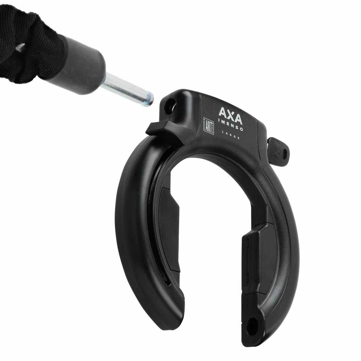 AXA Set Imenso L + ULC 130 + bolsa de transporte – Juego de cerradura de marco con cadena y bolsa – Alta seguridad