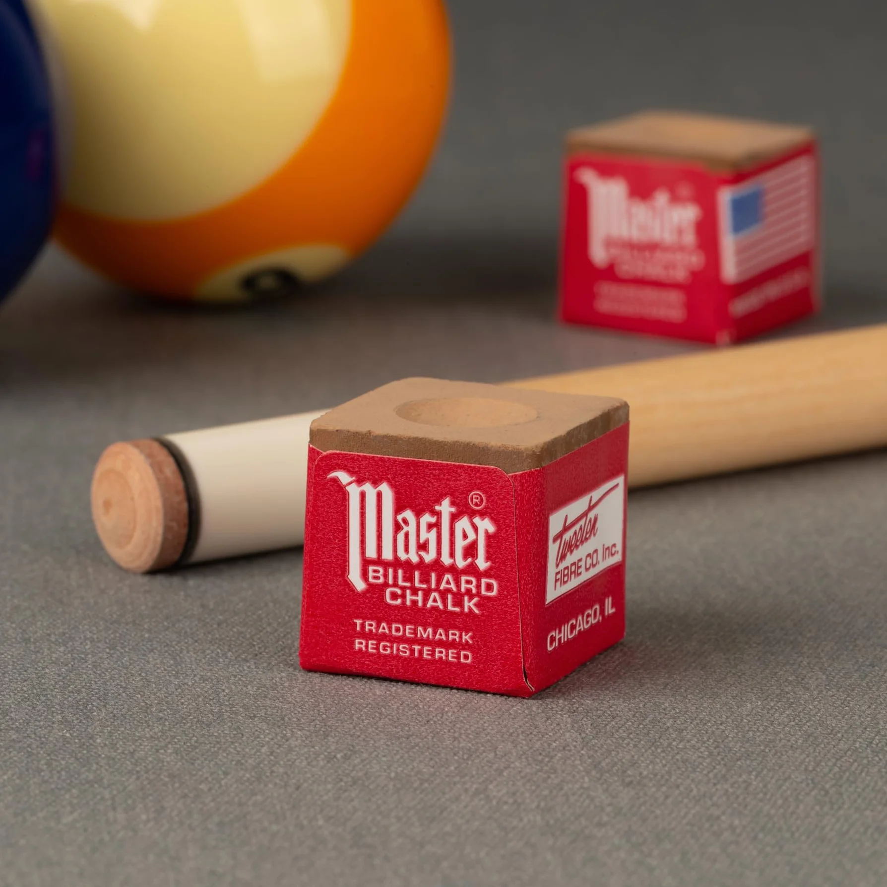 Master/Taco de Billar Tiza de Billar, 12 Cubos