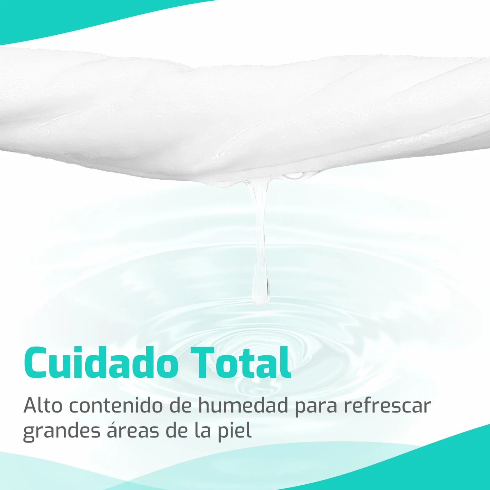 SUNKISS Trustplus Toallitas Húmedas para Adultos con Aloe, 20 x 30 cm, 200 Unidades