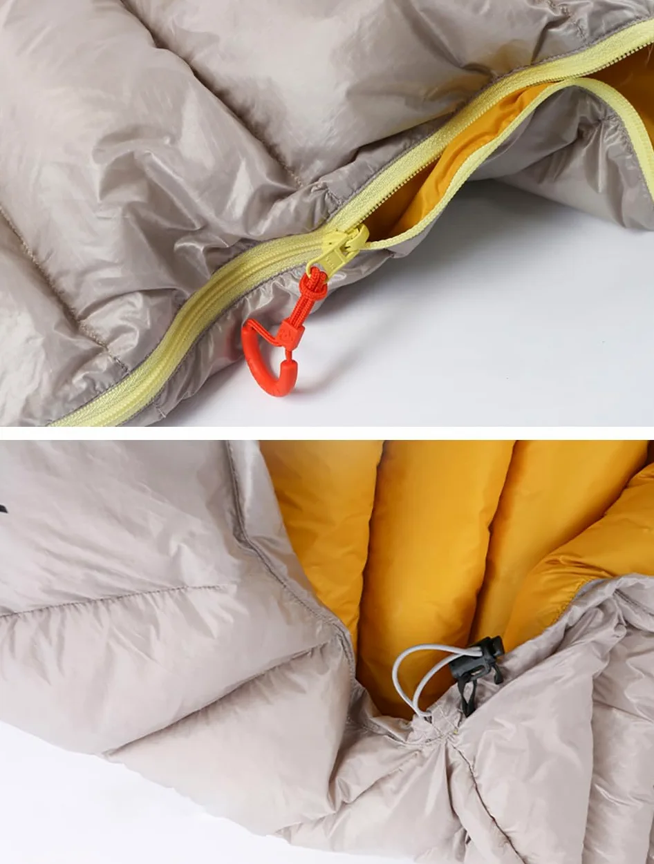 Leto 2025-M/L Series 800FP - Saco de Dormir Ultraligero para Acampar al Aire Libre