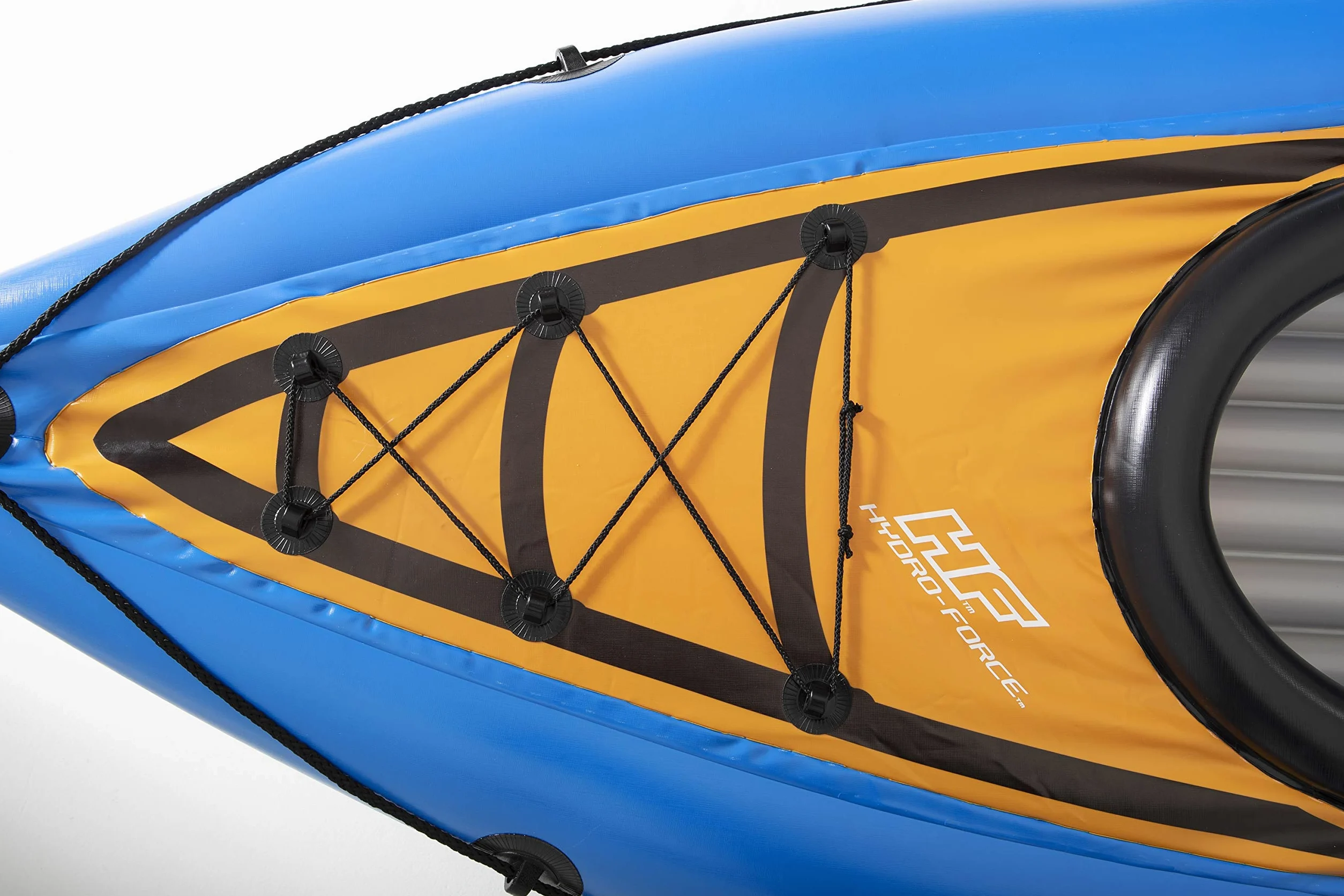 Bestway 65115 - Kayak Hinchable Hydro-Force Cove Champion 275x81 cm Individual con Remo y Bomba