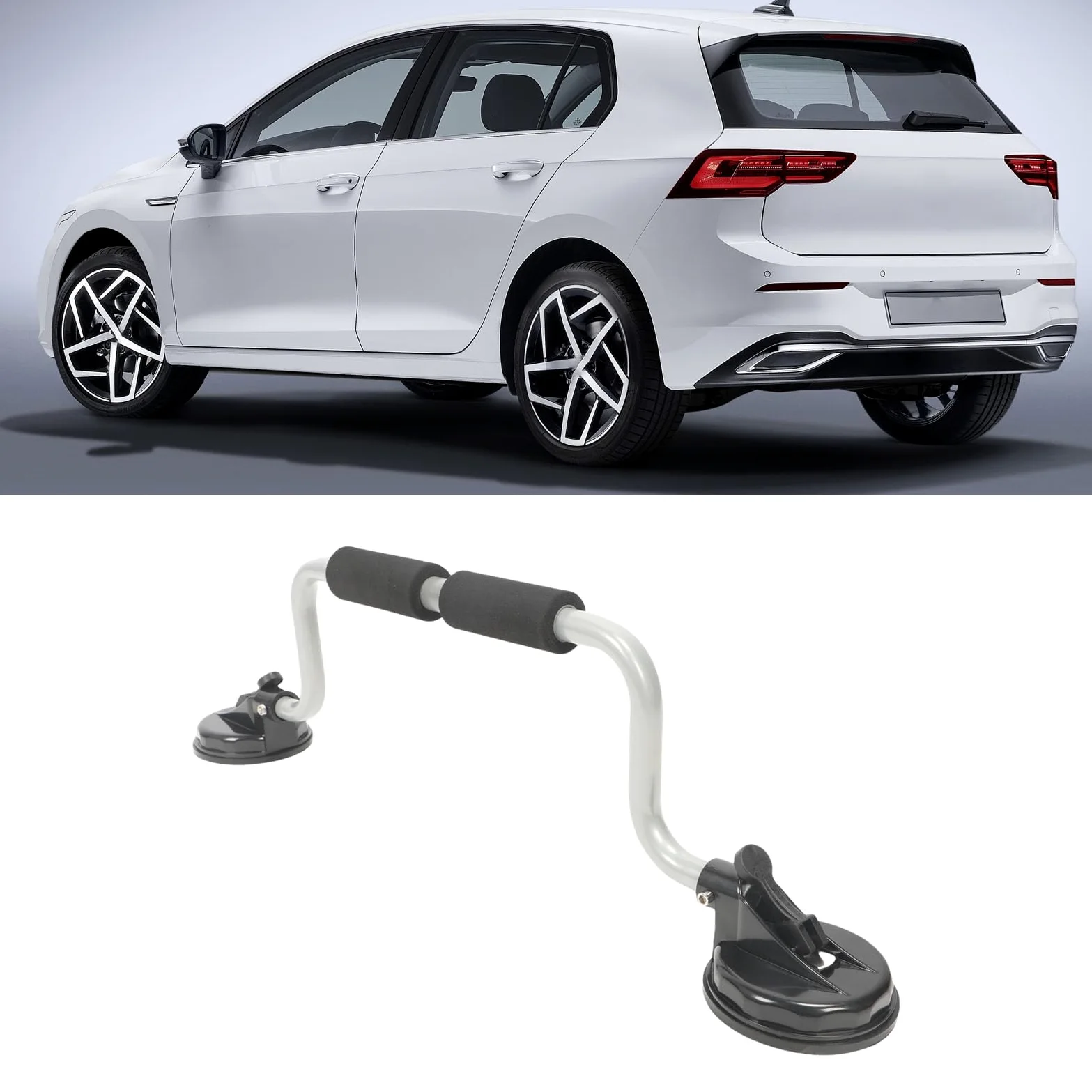 Cargador de Rodillos para Kayak, Soporte de Techo para Canoa con ventosas, Soporte de Metal para Barco, Soporte de Carga para Coche