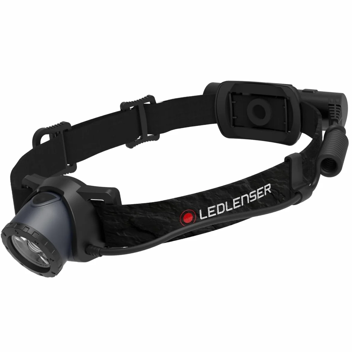 Ledlenser H8R Linterna Frontal Recargable, 600lm, Edición 25 Aniversario | Incluye batería adicional: doble autonomía, alcance 150 m, USB-C, luz roja trasera, IP54, para el trabajo, camping y pesca