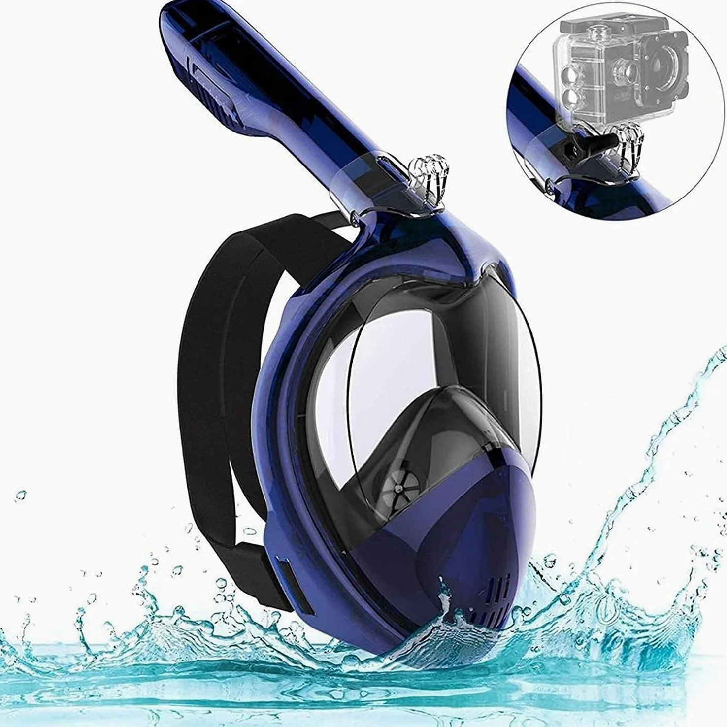 máscara de Snorkel, Máscara de Buceo, máscara Snorkel, subacuática, antivaho, Cara Completa, Equipo for Mujeres, Hombres y niños