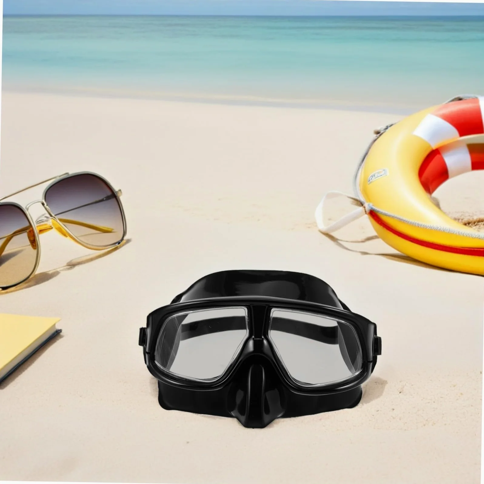 iplusmile Máscara de Buceo para Adultos Ligera con Sellado Antileak Visión y Nasal Gafas para Natación Snorkel y Buceo Piscina