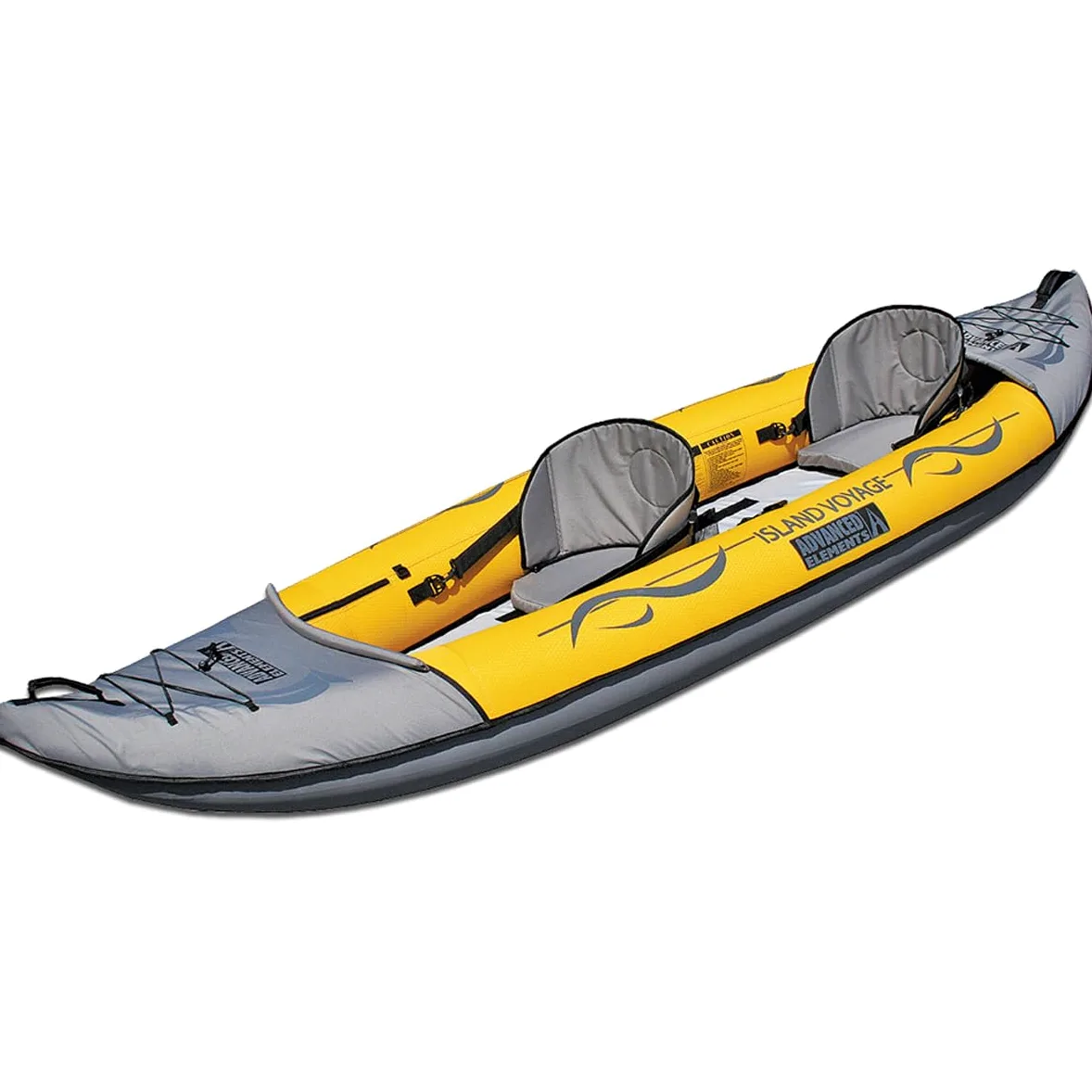 Advanced Elements Island Voyage 2 - Kayak Hinchable, Color Amarillo