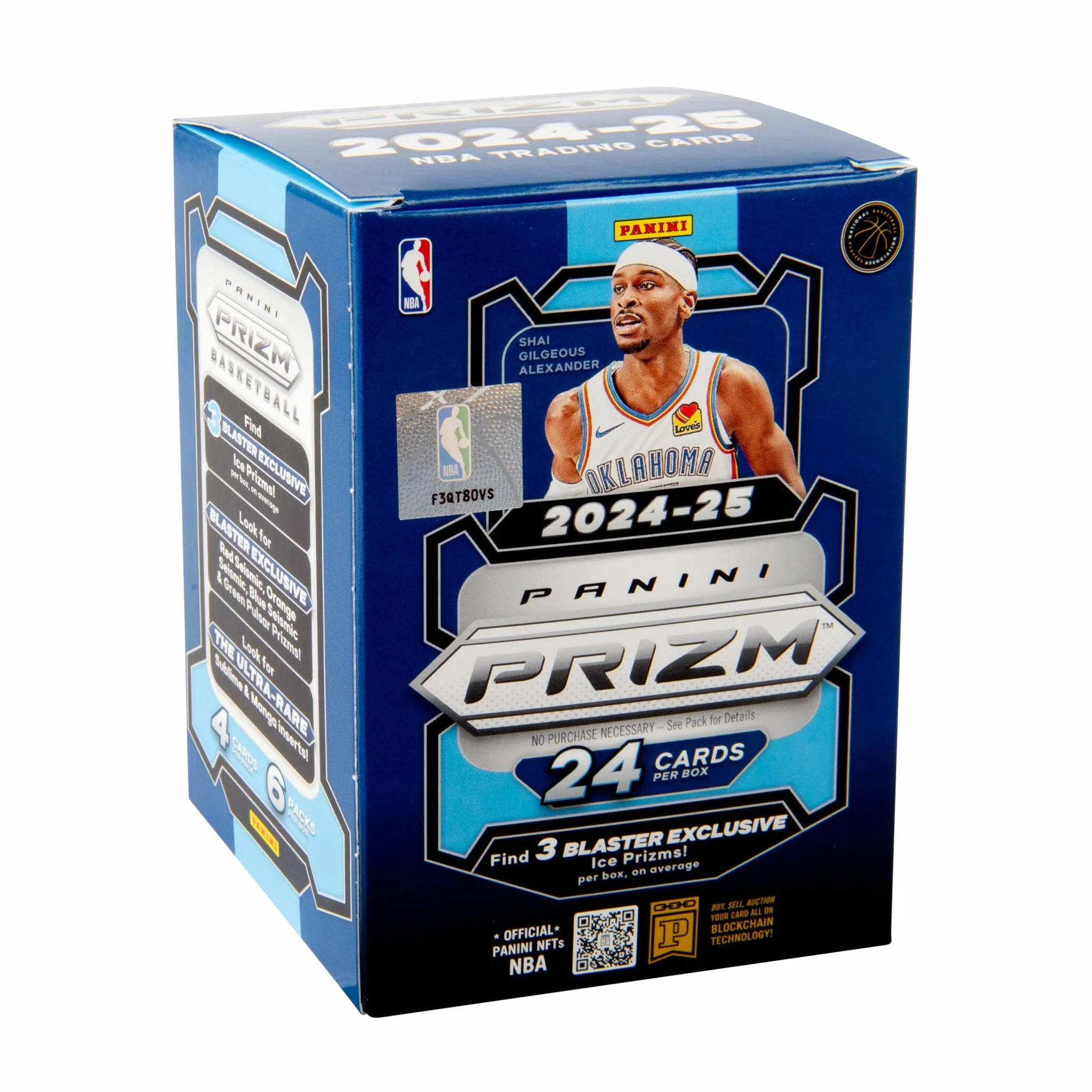 Panini Prizm 2024-25 Caja de Cartas Coleccionables de Baloncesto