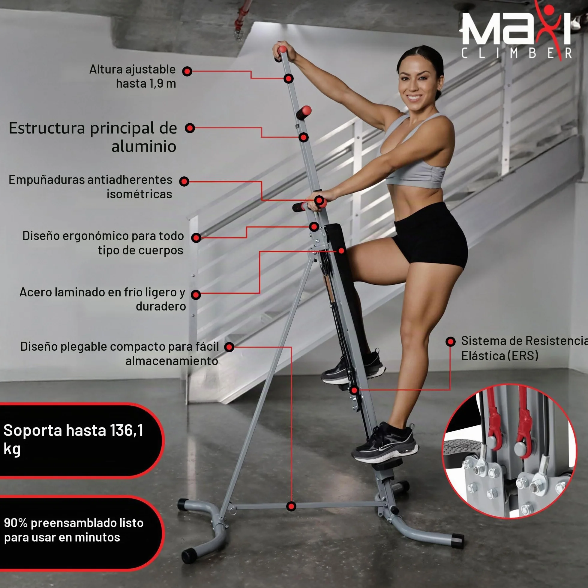 Maxi Climber New Image - Equipo de Ejercicio Cardiovascular Vertical