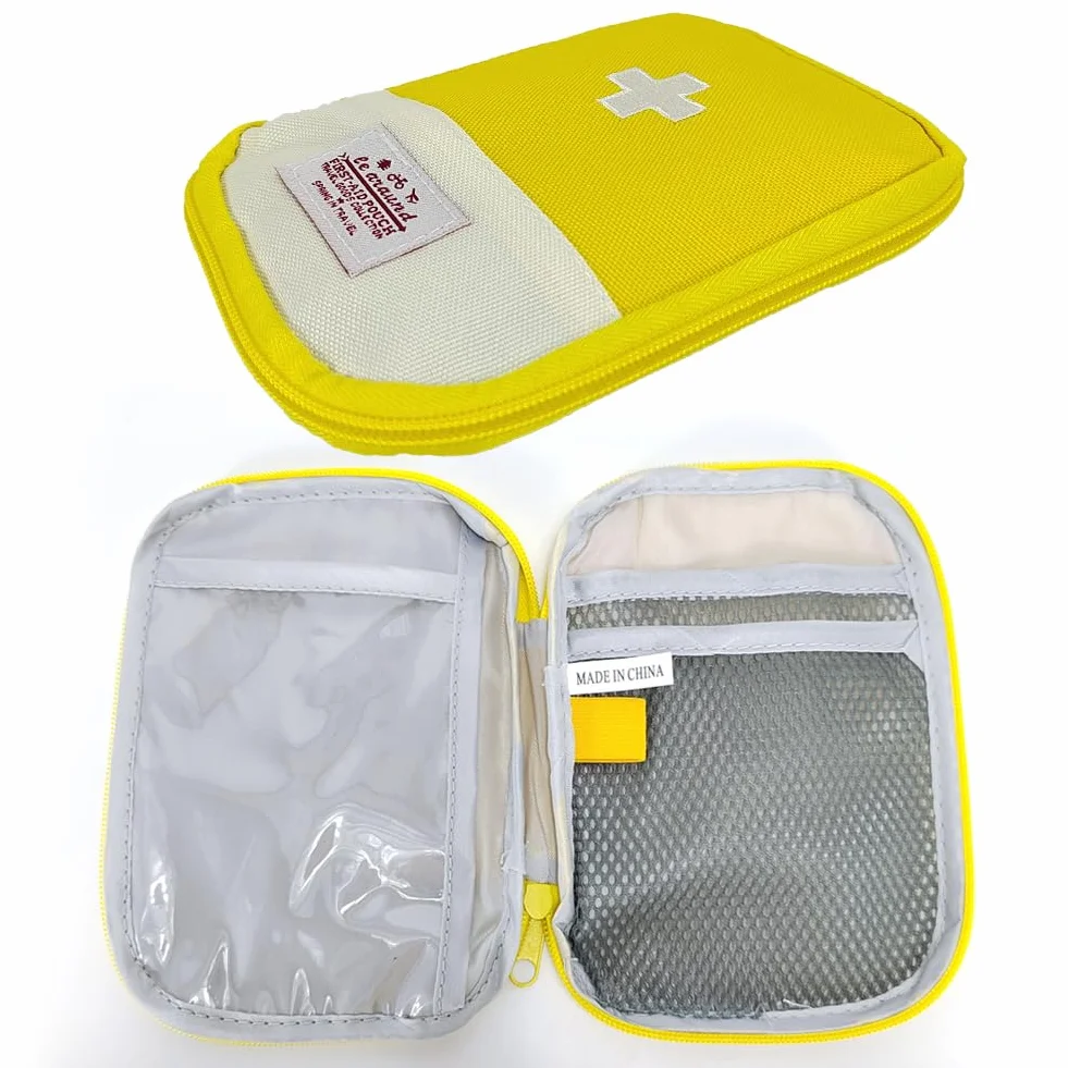 EQLEF Mini Botiquín de Primeros Auxilios Bolsa de Medicina Portátil para Viajes