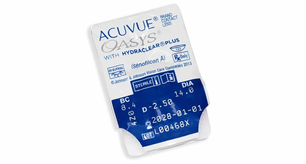 ACUVUE OASYS with HYDRACLEAR PLUS Reemplazo Quincenal 6 lentes protección UV