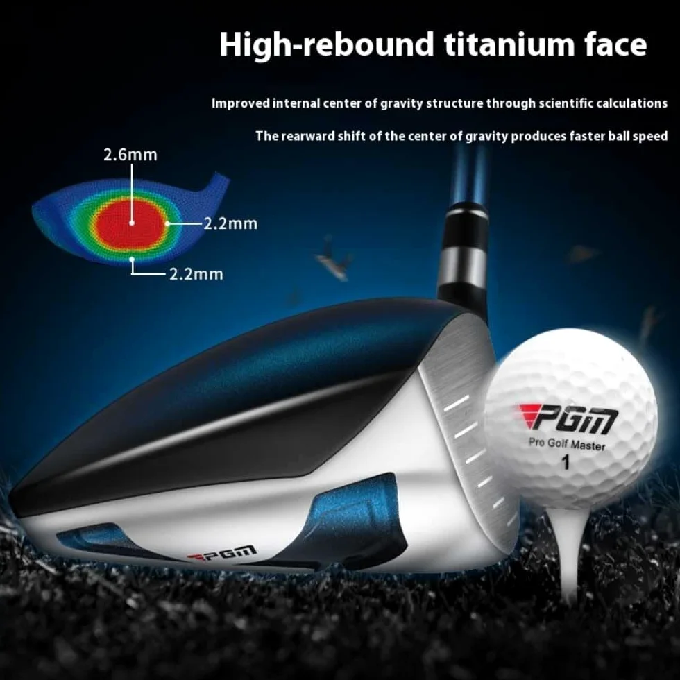 Golf Club Wood No.1 Rod Right Hand Golf Fairway Wood Loft 10.5 Degree Men's R/S Grade Graphite Shaft Golf Driver with Golf Headcover