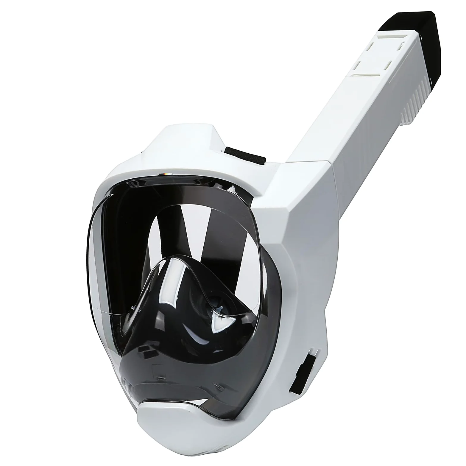 CHICIRIS Máscara de Snorkel de Cara Completa, Máscara de Snorkel de Cara Completa de Silicona para PC con de Respiración Seca, Vista Panorámica de 180 Grados, Antivaho y Antifugas, Equipo de para
