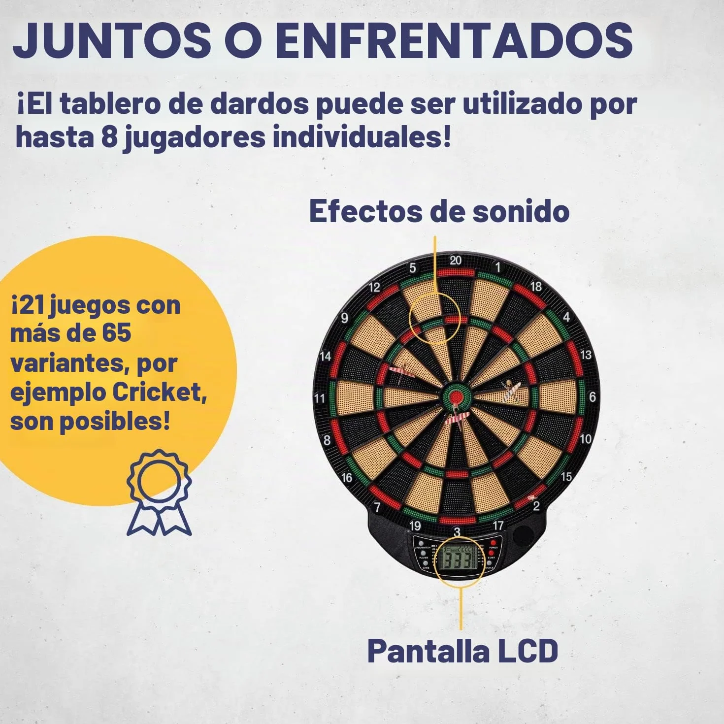 Best Sporting Bristol - Diana electrónica (con 6 Dardos, Funciona con Pilas)