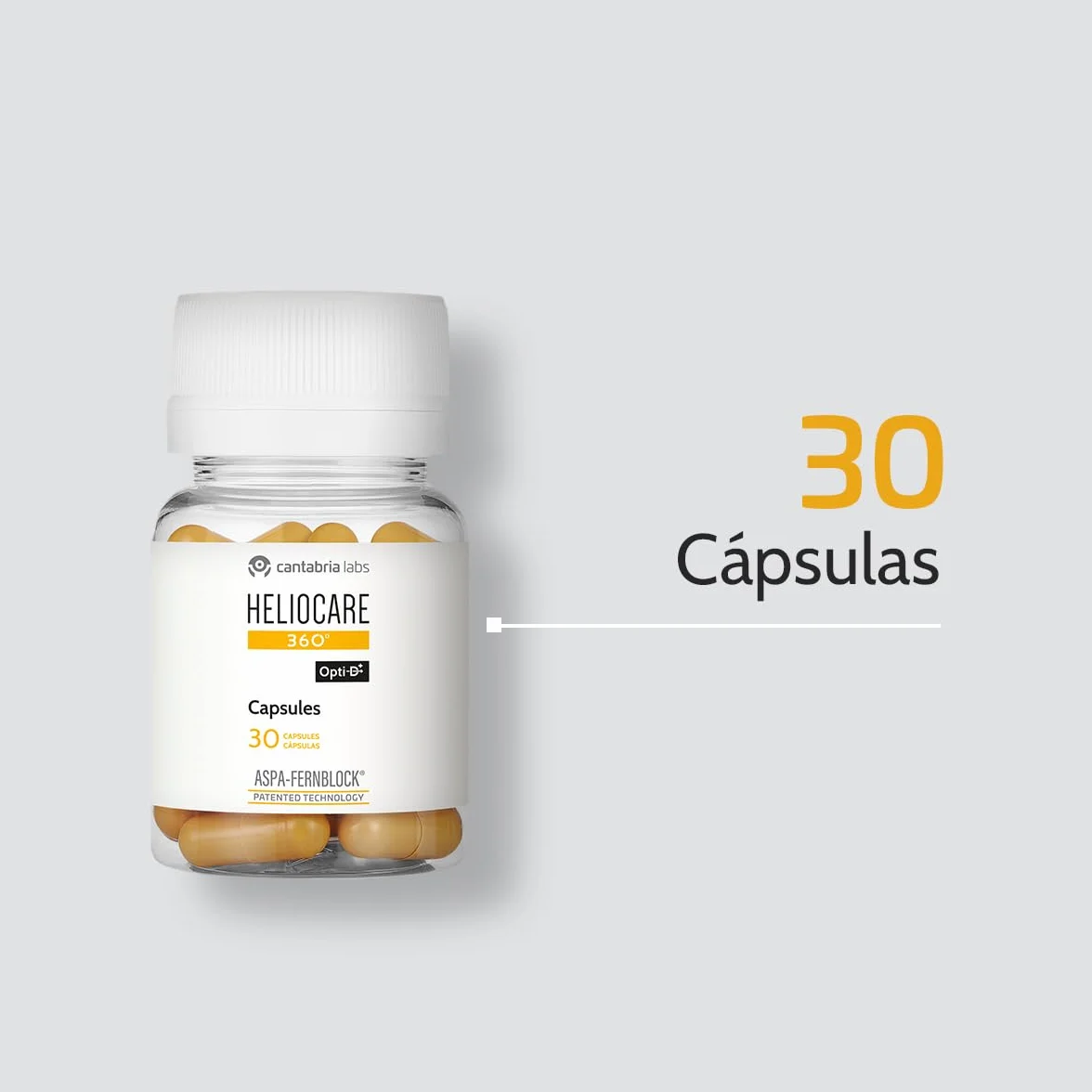 Cantabria Labs Heliocare 360° Cápsulas Protección Solar Oral 30 Cápsulas
