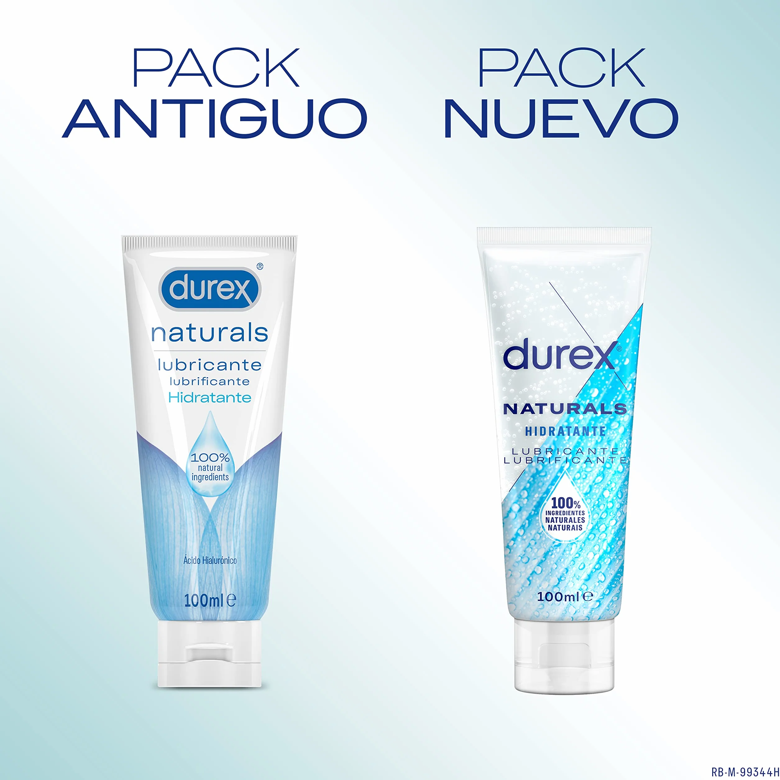 Durex Naturals Hidratante Lubricante Ácido Hialurónico 100% Natural 100 ml