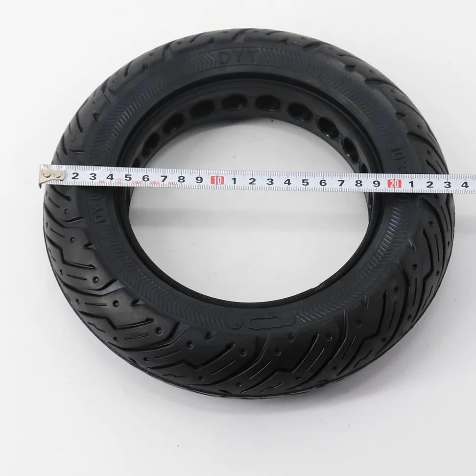 Neumático para Patinete eléctrico Neumático Macizo de 10 Pulgadas 10x2,5 10x2,50 Neumático Macizo no neumático para Patinete eléctrico Piezas para Ruedas eléctricas de Coche de Equilibrio Rueda para