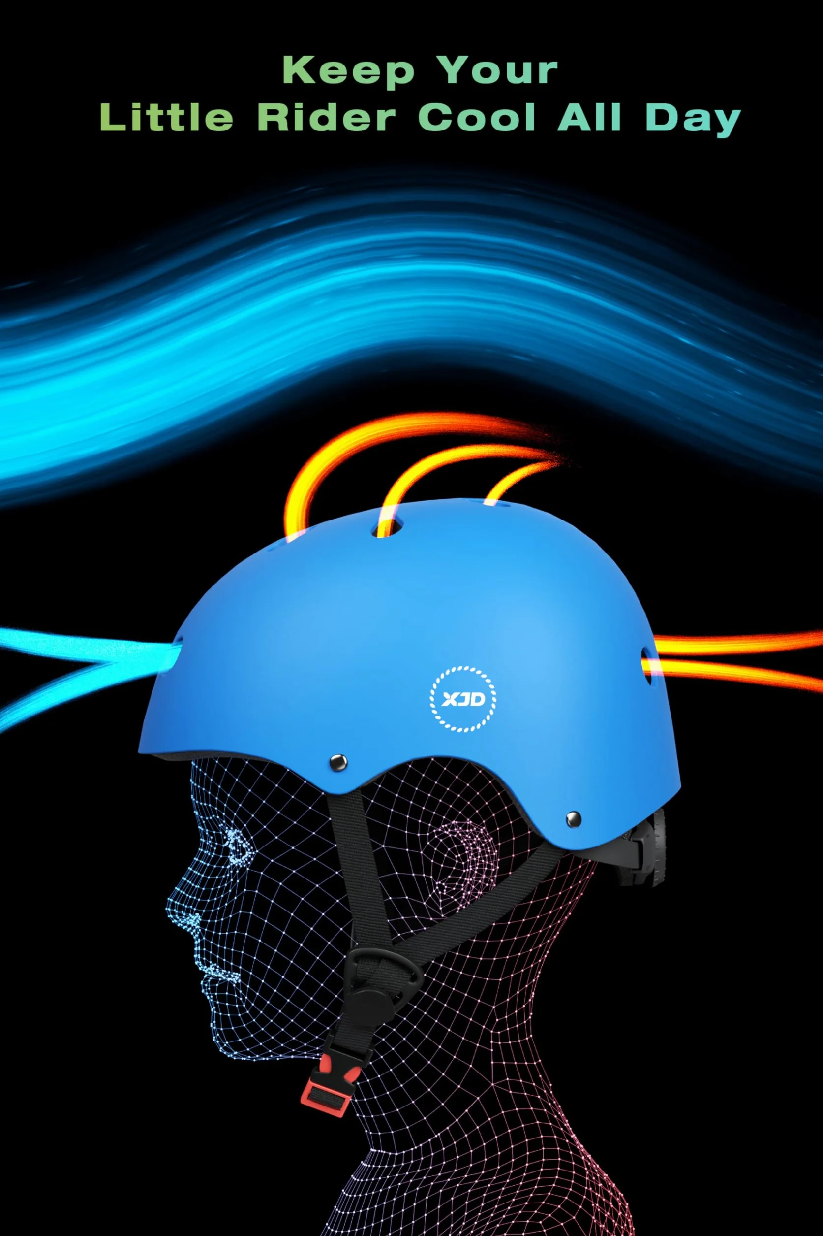 XJD Casco de Ciclismo para Niños y Protecciónes Infantiles Incluye Rodilleras Coderas y Muñequeras Adjustables 7 Piezas para Patínes Patinete Ciclismo Niños de 3 a 13 Años