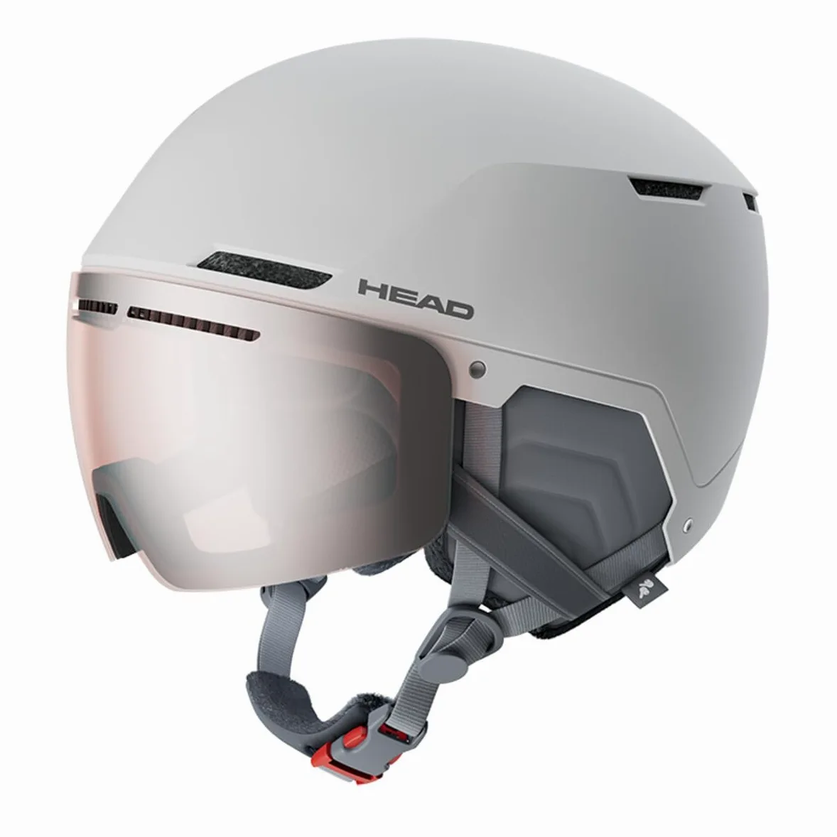 HEAD Women's Cinema W - Casco de esquí y Snowboard, Color Blanco, M/L