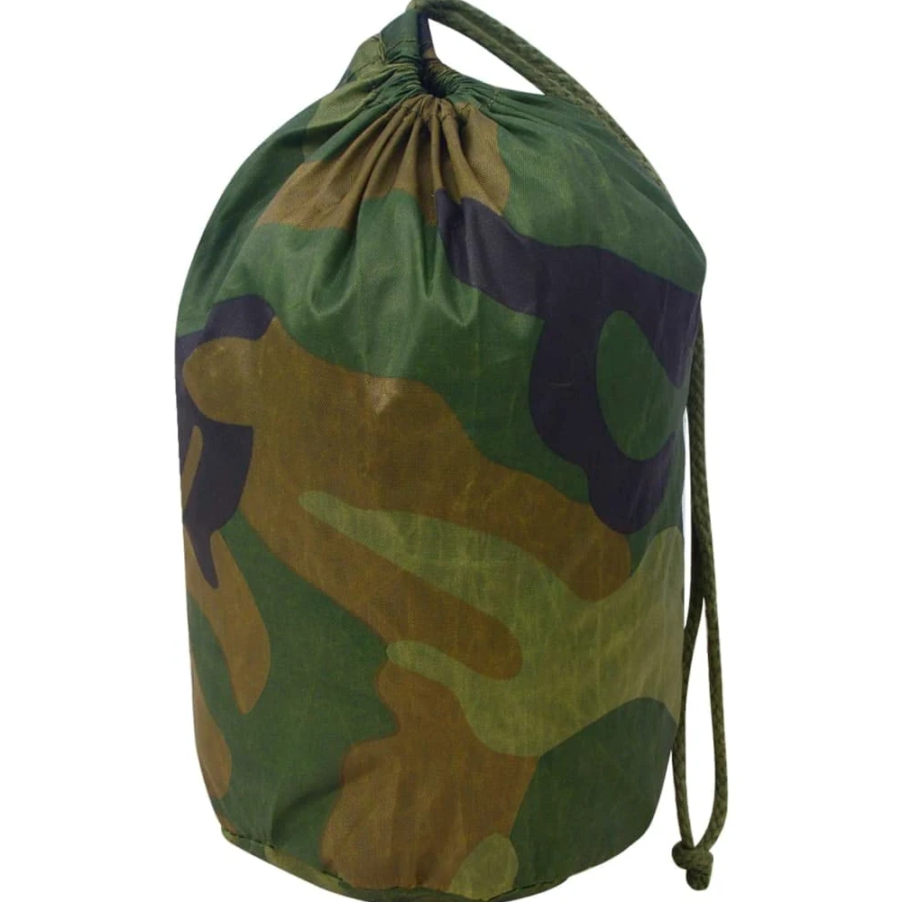 Red de camuflaje de camuflaje verde de poliéster Oxford con bolsa de almacenamiento para caza, deportes de tiro, asiento, exterior, protección visual y capota