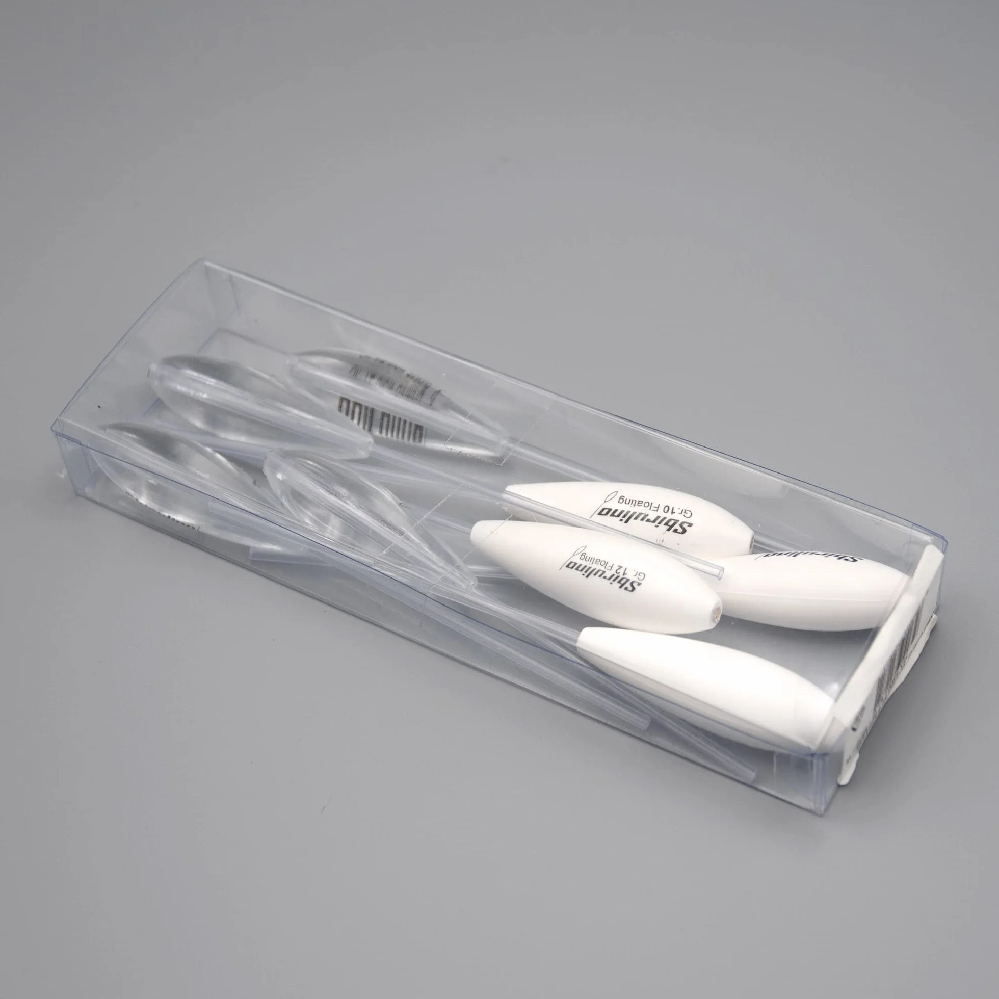Sbirulino® Kit Mix 8 Unidades de bombardas de Pesca flotantes y semihundidas (Juego de 12-15 g de bombardas semihundidas y 10-12 g de bombardas flotantes)