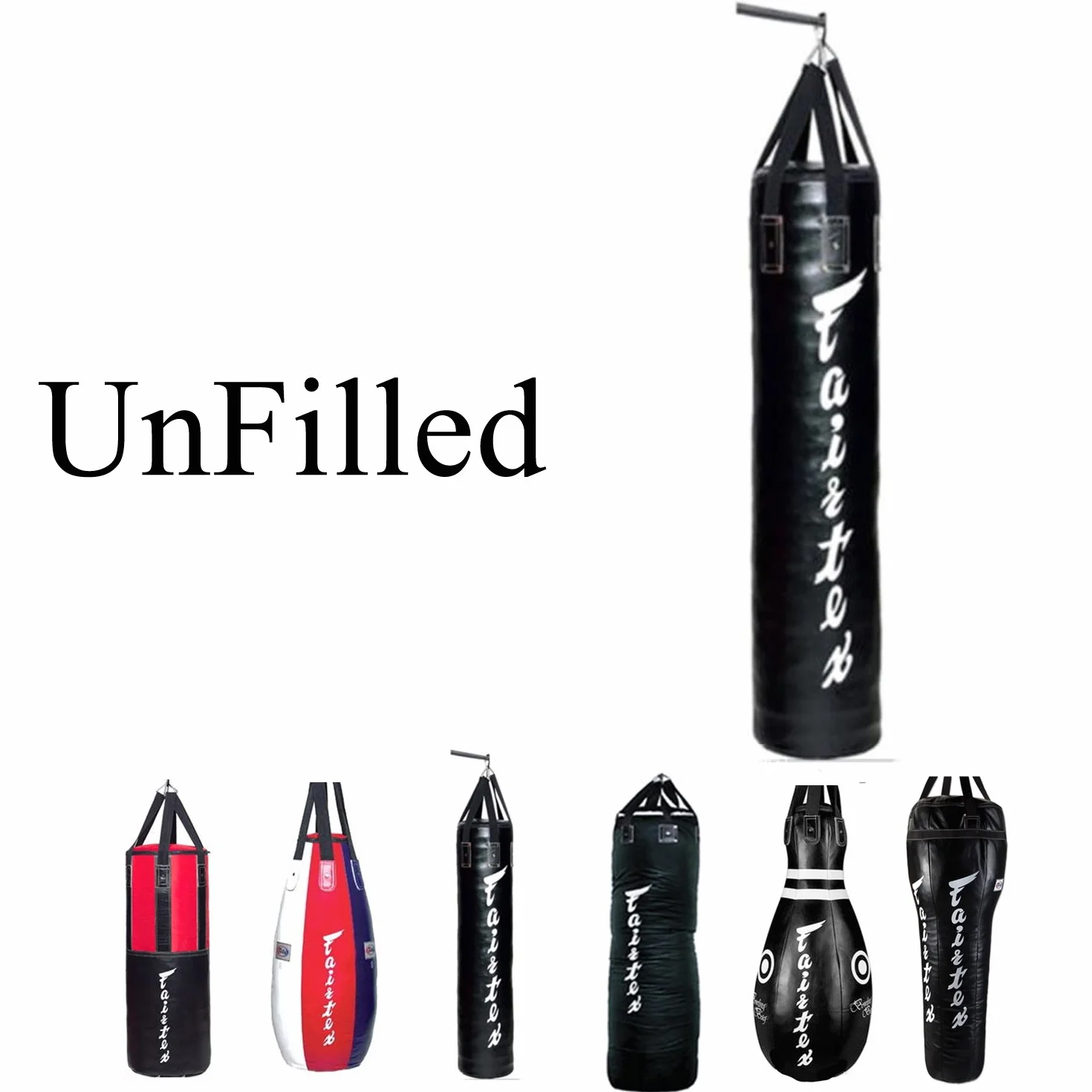 Fairtex Muay Thai Boxeo MMA Fitness Entrenamiento Patear Punching Banana Bolsa