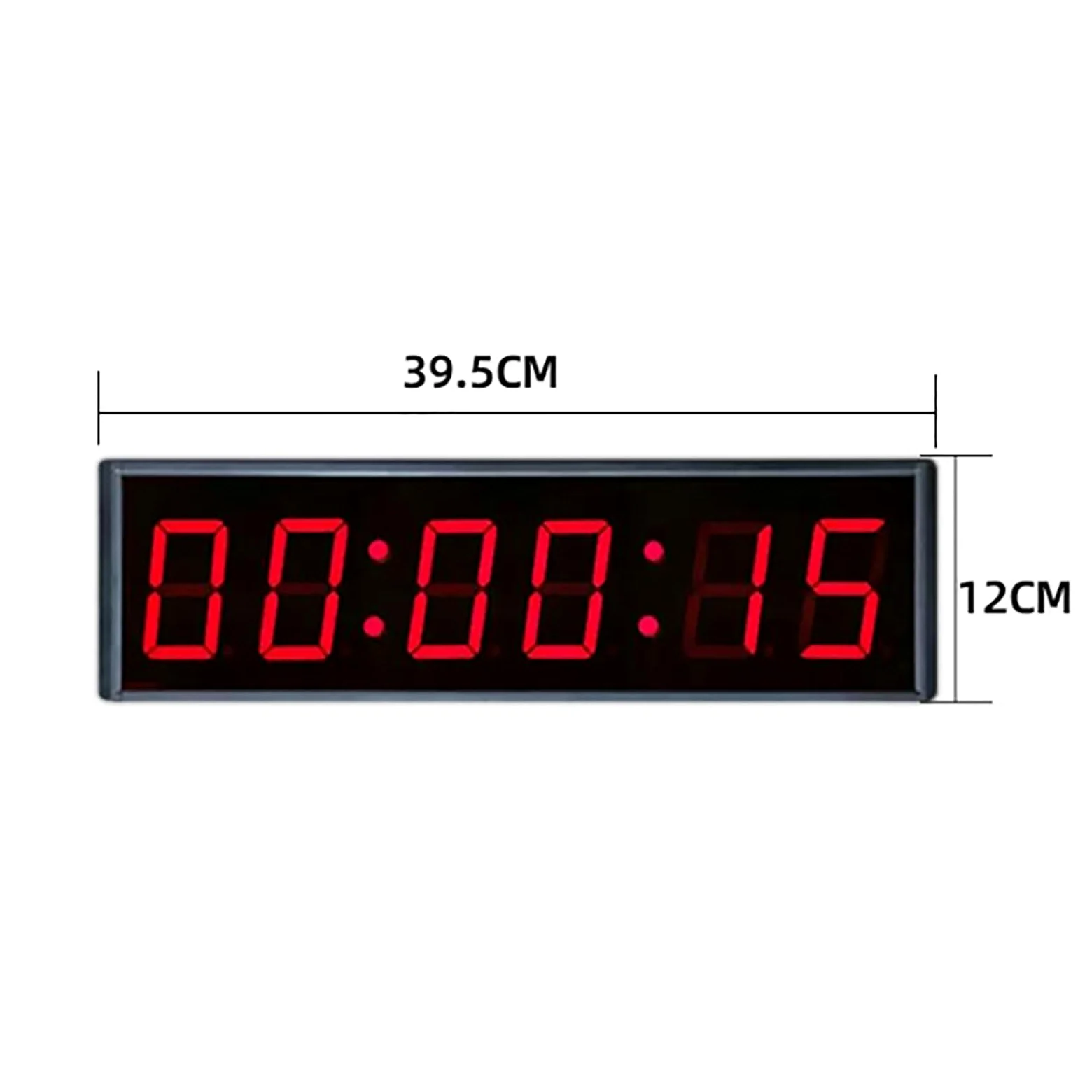 Cronómetro digital con control remoto, sincronización cíclica, pantalla LED, brillo ajustable, almacenamiento de memoria y recordatorio intermedio para deportes y juegos