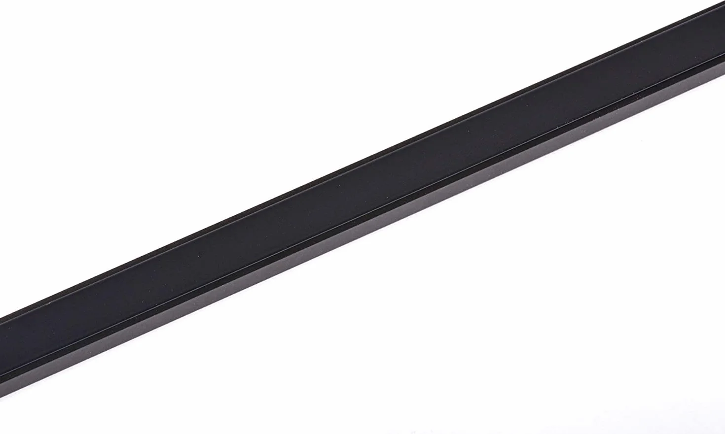 Aftertech 2m Perfil de Aluminio para Tira LED Barra Rígida 1506 + Cubierta Negra